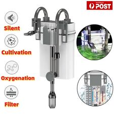 Aquarium Fish Tank Filter Silent Power Pump Air Oxygen Aerator Hang 300-600lh