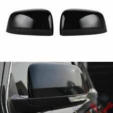 Gloss Black Mirror Covers Cup For Jeep Grand Cherokee Dodge Durango 2011-2021