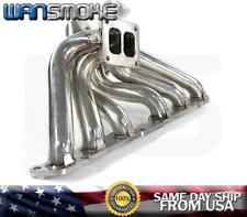 Ss Exhaust Turbo Manifold 2jzge For 1993-98 Toyota Supra Mk4 Lexus Is300 Gs300