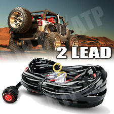 12v 40a Led Work Fog Light Bar Wiring Harness Kit Onoff Switch Relay Cable Kit