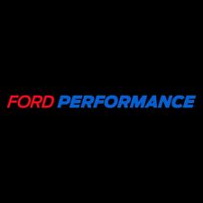 Ford Performance Logo Die-cut Vinyl Sticker Decal - Red Blue - 9 Wide Racing