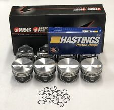 Sealed Power H631cp Hypereutectic 2vr Pistons And Moly Rings Set Sb Chevy 350.