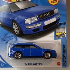 Hot Wheels 2021 - New H Case Singles - 94 Audi Avant Rs2 - Blue