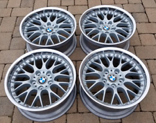Bmw E39 Oem Bbs Rs740 Style 42 17x8 Et20 Restored Silver Polished Wheels Rims