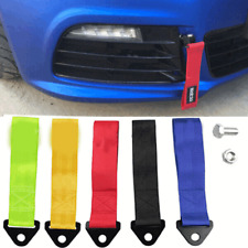 Universal Tow Strap Belt Towing Hook Rope High Strength Nylon For Jdm Racing Car