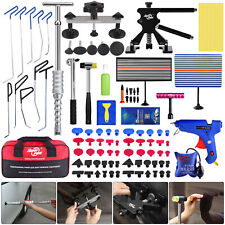 Pdr 118pcs Paintless Dent Removal Rods Stainless Steel Tool Kit Dent Repair Kit