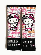 Hello Kitty Sanrio Car Accessory 2 Pieces Seat Belt Covers Shoulder Pads Street