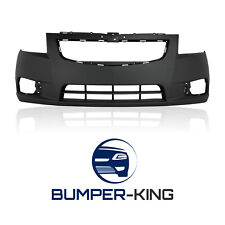Bumper-king Primered Front Bumper Cover For 2011-2014 Chevy Cruze Ls Lt Ltz Eco
