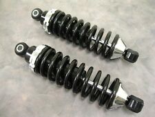 Quality Street Rod Rear Coil Over Shock Set W 300 Pound Springs Black Coated
