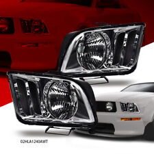 Fit For 2005-2009 Ford Mustang Replacement Headlights Headlamp Lr Pair