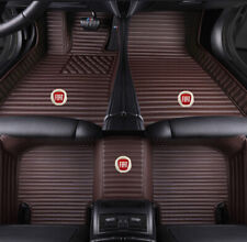 Fit For Fiat 500 500x 500l Luxury Carpets Custom Car Floor Mats Waterproof Auto