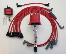 Chevy Camaro Caprice 87-93 5.7l 5.0l Tpitbi Distributor Red 8.5mm Wires Coil