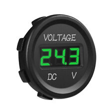 Automotive Usb Car Charger Led Digital Voltmeter Voltage Gauge Ammeter Panel 12v