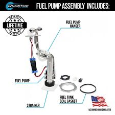 Qfs 525lph Fuel Pump Hanger -8an-6an Fittings For 1979-1995 Ford Mustang