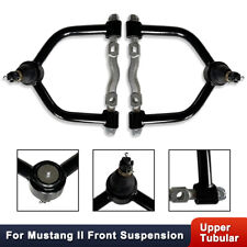 For Mustang Ii Tubular Upper Control A Arms Street Rod Stock Width Black
