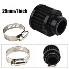 Universal 25mm Car Air Filter For Motorcycle Cold Air Intake High Flow Vent