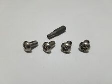 Mercedes Security Anti Theft Auto License Plate Screws Stainless Steel Bolts