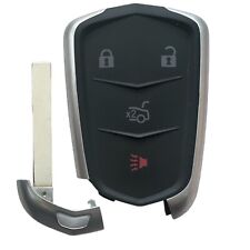 Remote Keyless Entry Fob Replacement Uncut Key Blade For Cadillac 4b Hyq2ab
