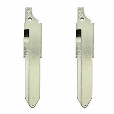 2 X New Replacement Uncut Flip Key Blank Blade For Mazda Flip Key Remote