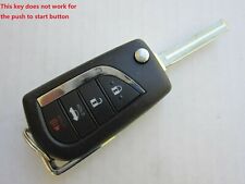 Oem 2018-2022 Toyota Camry Keyless Remote Entry Key Fob Flip Key Uncut Hyq12bgf