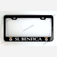 Sl Benfica Black License Plate Frame Custom Made Of Powder Coated Metal