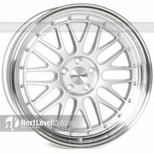 Circuit Performance Cp30 19x9.5 5x112 35 Silver Wheels Set Of 4 Mesh Lm Style