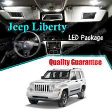 White Led Lights Interior Package Kit For 2008 - 2012 Jeep Liberty Kk