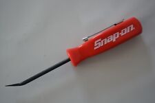 Promotional Snap On Logo Mini Pocket Clip Flat Pry Bar Red Handle Small Tool New