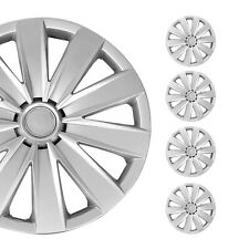 15 4x Set Wheel Covers Hubcaps For Volvo Silver Gray