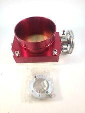 100mm 4 Aftermarket Red Aluminum Intake Throttle Body