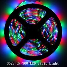 3528 Bright 12v 5m 16.4ft Rgb Waterproof Smd 300 Led Flexible Strip Light Tape