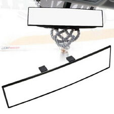 Jdm 300mm Wide Curve Interior Clip On Rear View Mirror Fit Most Car Suv Truck