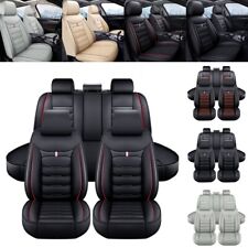 For Toyota Corolla Car Seat Covers 5 Seat Full Set Leather Front Rear Cushion