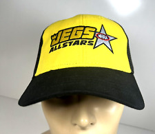 Jegs Nhra Race Allstars Black Yellow Osfa Trucker Hat Cap