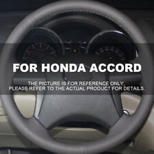 15 Steering Wheel Cover Genuine Leather For Honda Accord 2003-2007