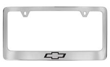 Chevy Chrome License Plate Frame Metal