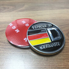 Viehcle Id Germany Round Wolfsburg Badge Emblem Sticker Fit For Vw Audi Bmw
