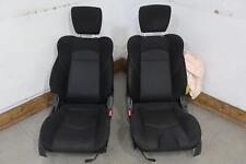 09-20 Nissan 370z Coupe Z34 Pair Lhrh Nismo Cloth Bucket Seats Black Notes