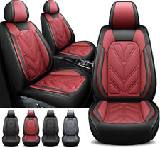 For Doddge Car Seat Covers 5 Seat Full Set Leather Front Rear Cushion Protectors