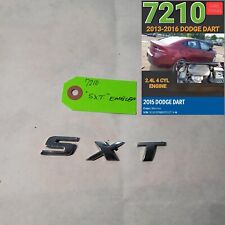 Oem 2013-2016 Dodge Dart Sxt Trunk Emblem
