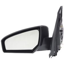 Black Power Side View Door Mirror Driver Left Side For 2007-2012 Nissan Sentra