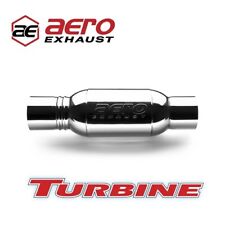 Aero Turbine 20 Stainless 4 Dia. In Out Turbine Performance Muffler At4040