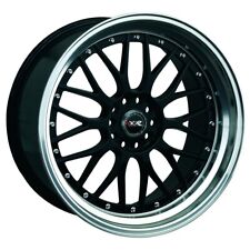Xxr Wheels 521 18x8.5 5x114.35x120 Offset 25 Black Machined Lip Qty Of 1