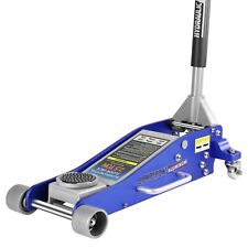 2.5t Low Profile Aluminum And Steel Floor Jack With Dual Piston Quick Lift Pump