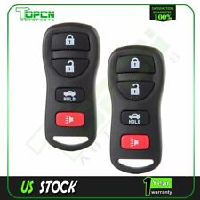 2 For Nissan Altima 2002 2003 2004-2006 Keyless Entry Remote Control Car Key Fob