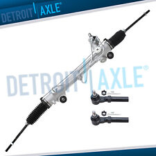 Power Steering Rack And Pinion Assembly 2 New Outer Tie Rod Ends For Mustang