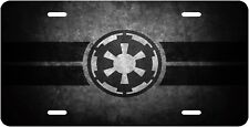 Star Wars Imperial Logo Aluminum License Plate Tag Auto