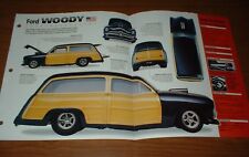 1950 Ford Woody Original Imp Brochure 50 Custom Station Wagon