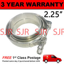 V-band Clamp Flanges Complete Stainless Steel Exhaust Turbo Hose 2.25 57mm