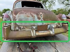 1949 Cadillac Rear Bumper With Bumperettes Guards - Surface Rust